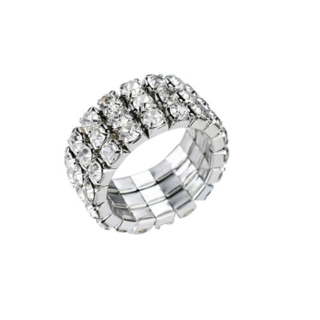 Cz Cezanne Crystal Stretch Ring